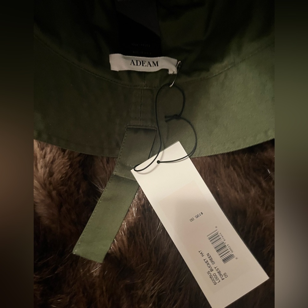 ADEAM Forest Green O/S Bucket Hat - Picture 9 of 9